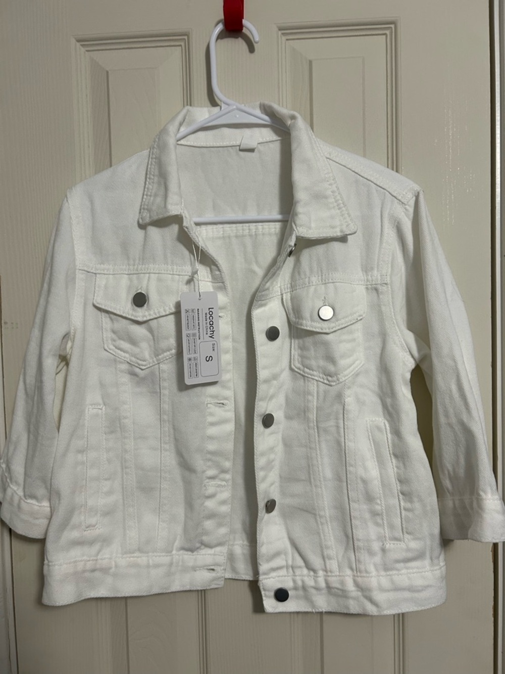 Women's White Denim Jacket - Locally Labelled